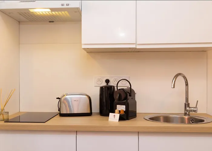 Апартаменты Le Petit Capoine 2- T2 Plein Centre De Carcassonne-